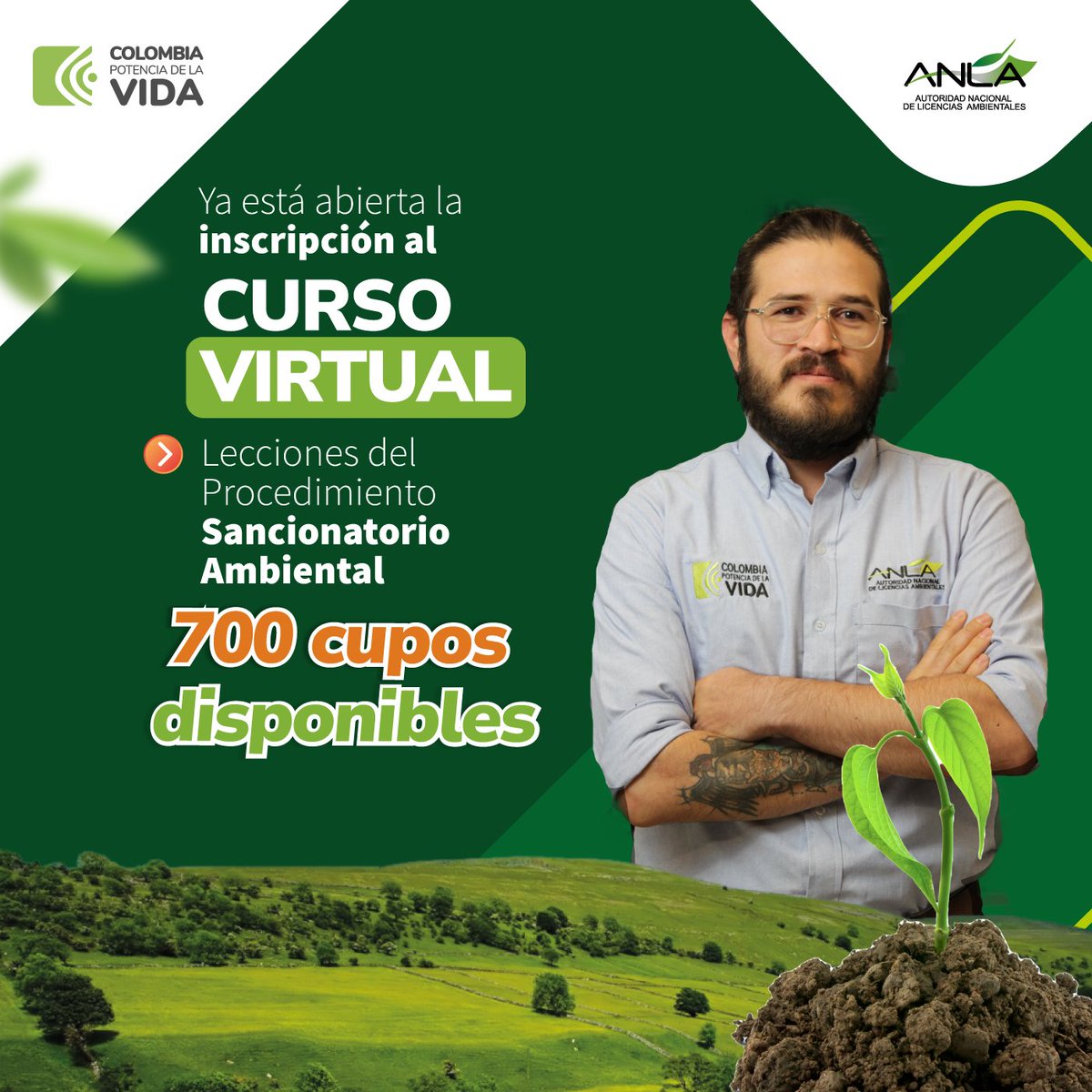 Están abiertas las inscripciones para el Curso de Lecciones del Procedimiento Sancionatorio Ambiental, el cual forma parte de nuestro ciclo de cursos virtuales.

Este curso es el destacado del mes de abril en nuestro ciclo de cursos.

¡Inscríbete aquí: bit.ly/44jGIM1!