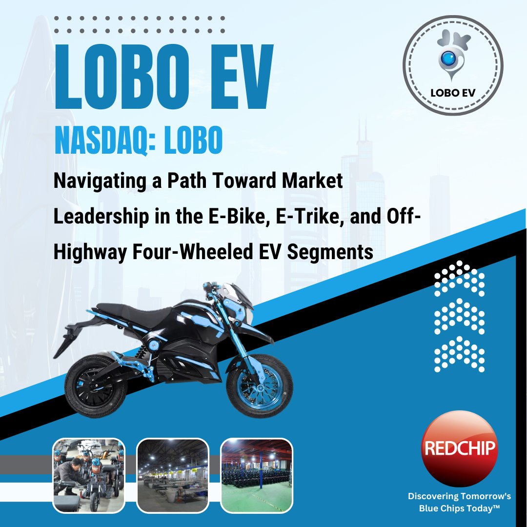 Discover the driving force behind China's electric vehicle revolution with LOBO EV (Nasdaq: LOBO). Positioned for growth in the dynamic EV market, LOBO's innovative approach is reshaping urban mobility.  

READ MORE HERE: redchip.com/articles/1785/…

#evs #manufacturing #ev