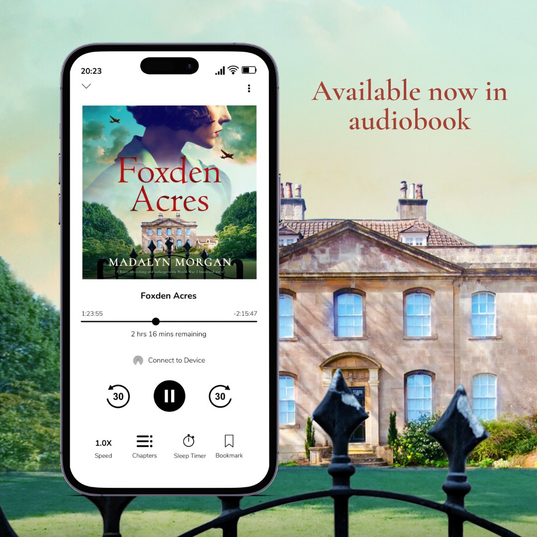 Foxden Acres, by Madalyn Morgan. Book 1 in the Sisters of Wartime England @Stormbooks_co Meet Margot, Claire and Ena in Bess Dudley's gripping story.❤️Love & Drama #Kindle #KindleUnlimited #paperback #audiobook Download or listen: geni.us/23-pp-two-am