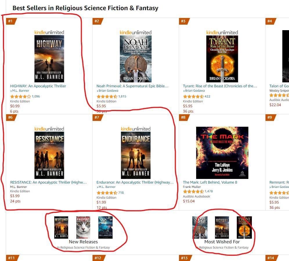ML_Banner's tweet photo. Thank you my dear readers for making this a successful release (RESISTANCE) and new launch promotion (HIGHWAY &amp; ENDURANCE). You are the best.

If you haven't taken advantage of the promotion/release specials yet, there are still a few days left.

https://t.co/2IAwGmsNBn https://t.co/rT4ZbkWLkY