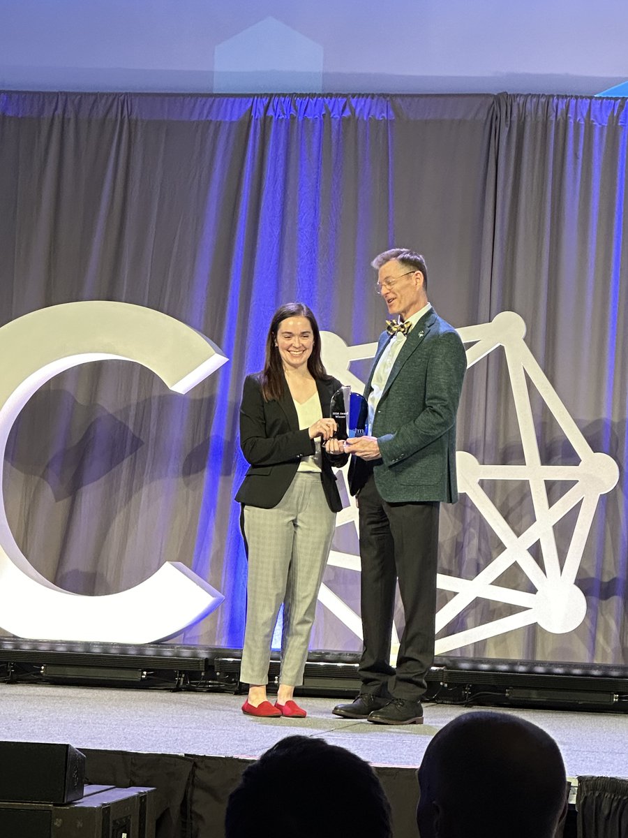 ICYMI: Lexie Gallant, PA-C on our #CUDHM team received the 2024 Clinical Leadership for Nurse Practitioners and Physician Assistants Award at #SHMConverge this past weekend. Learn more about her award and accomplishments👉 bit.ly/3xBTbOx @SocietyHospMed @CUDeptMedicine