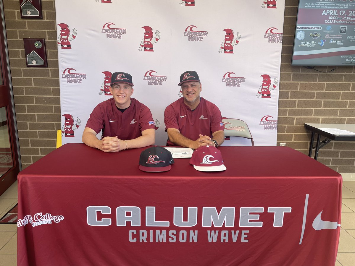 Officially a part of the wave 🖤♥️ @CCSJBaseball @Bcat_Baseball #crimsonwave