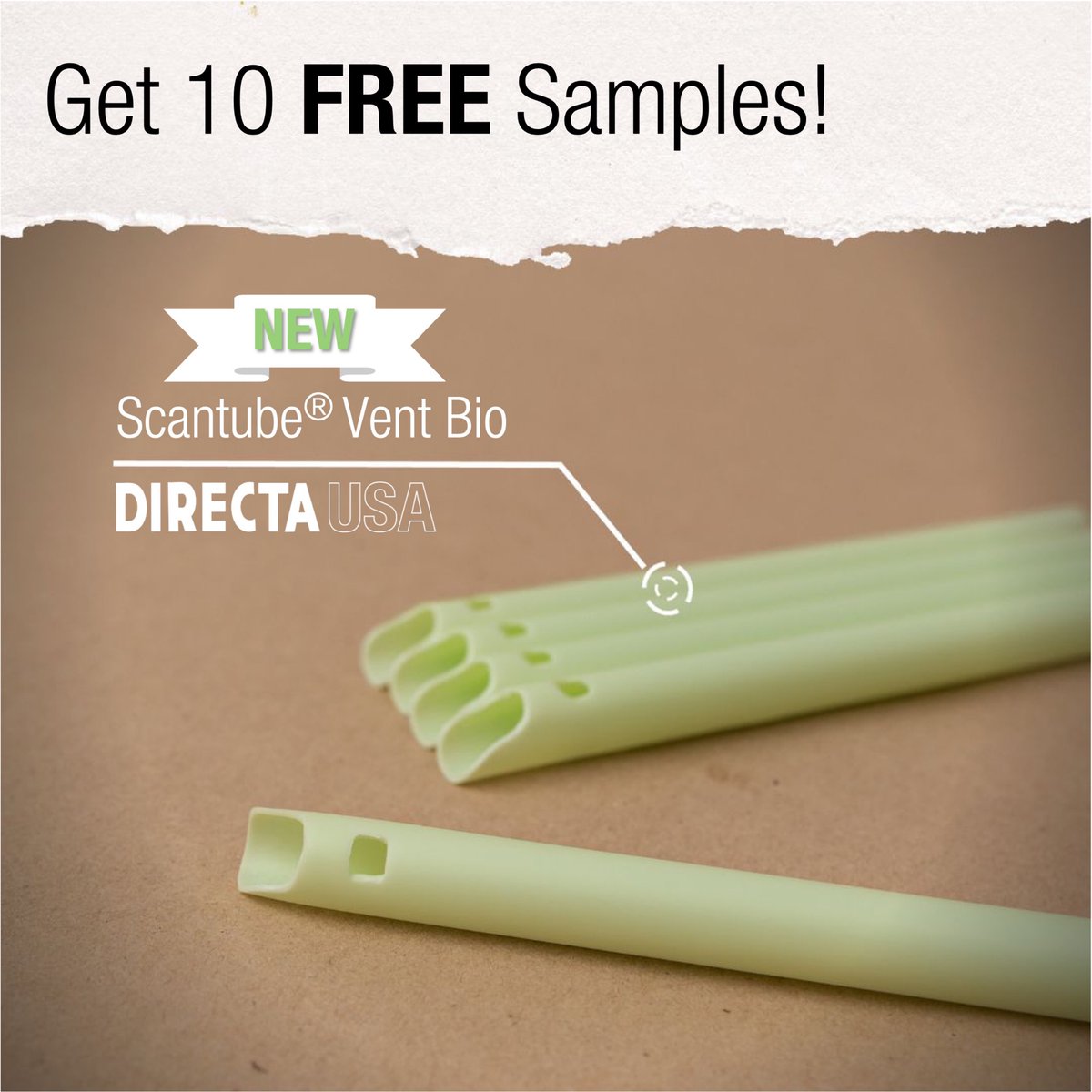 directausa's tweet photo. Now’s your chance to try out a more sustainable alternative, for FREE!

Apply now to receive 10 FREE samples of the DIRECTA USA Scantube® Vent Bio, manufactured by Orsing: https://t.co/sAoNZvjVLz

#earthday #orsing #directausa #directadental #gogreen #dental #hygienist https://t.co/7x3pxRrHY0