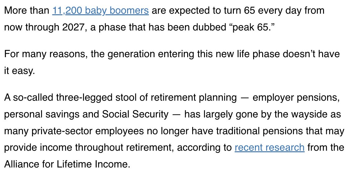 JeanStatlerALI's tweet photo. Thank you @LorieKonish and @CNBC for highlighting the importance of retirement income planning for the #Peak65 generation. @alincome is leading the work to educate and empower millions of Americans planning for their financial futures. https://t.co/UvDmBpIw0p https://t.co/KXP4TWGiHd