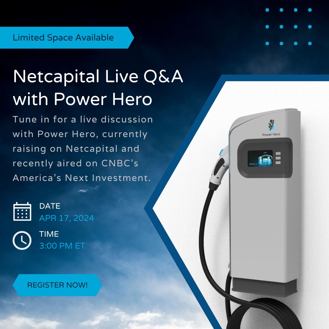 PowerHeroHQ's tweet photo. Only a Few Hours Until Netcapital Live Q&amp;A with Power Hero

DID YOU MISS POWER HERO’S TV DEBUT ON CNBC?
Don’t miss our webinar about it: Wednesday April 17, 2024, 3 PM ET.

Secure Your Spot Today!

Register here:
https://t.co/uSgRAOiXD7 https://t.co/i8VjfFSKUt