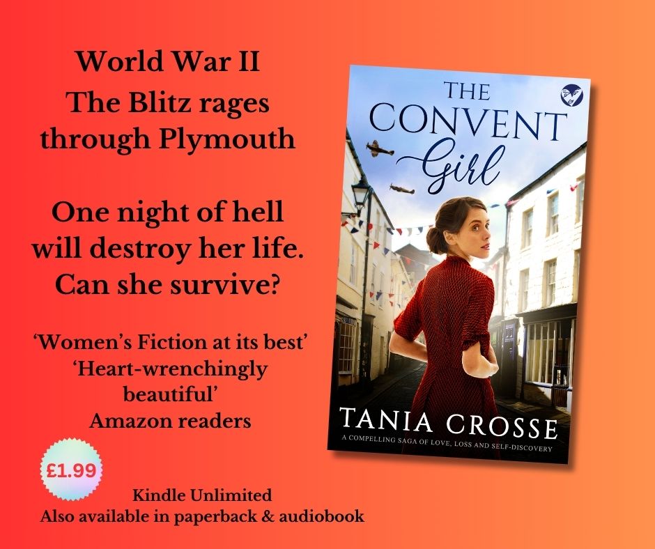 Snatched from her #Irish convent, the #Blitz will destroy her new life Can she start yet again? Only £1.99p or #KindleUnlimited #Ireland #WW2 #Plymouth #Blitz #saga #suspense 'Superbly evocative' amzn.to/3fB54vd
