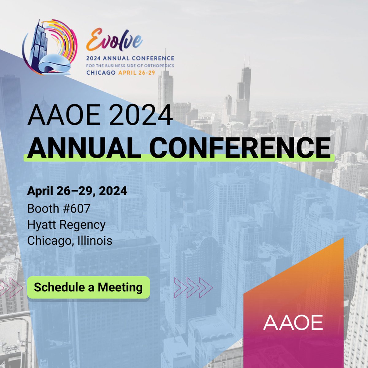 Are you going to the AAOE Conference in Chicago? David Byrd, Nathan Skorick, and team will be in booth #607 offering comprehensive RCM assessments. hubs.li/Q02tcmKR0  #AAOEConference2024 #AAOE #Orthopedics #OrthopedicSurgeons #OrthopedicRCM