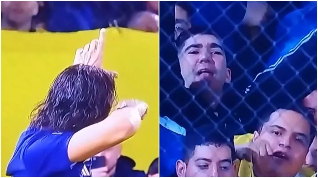 El inesperado gesto de un hincha de Boca en el festejo de Edinson Cavani ante Godoy Cruz que se volvió viral tn.com.ar/deportes/futbo…