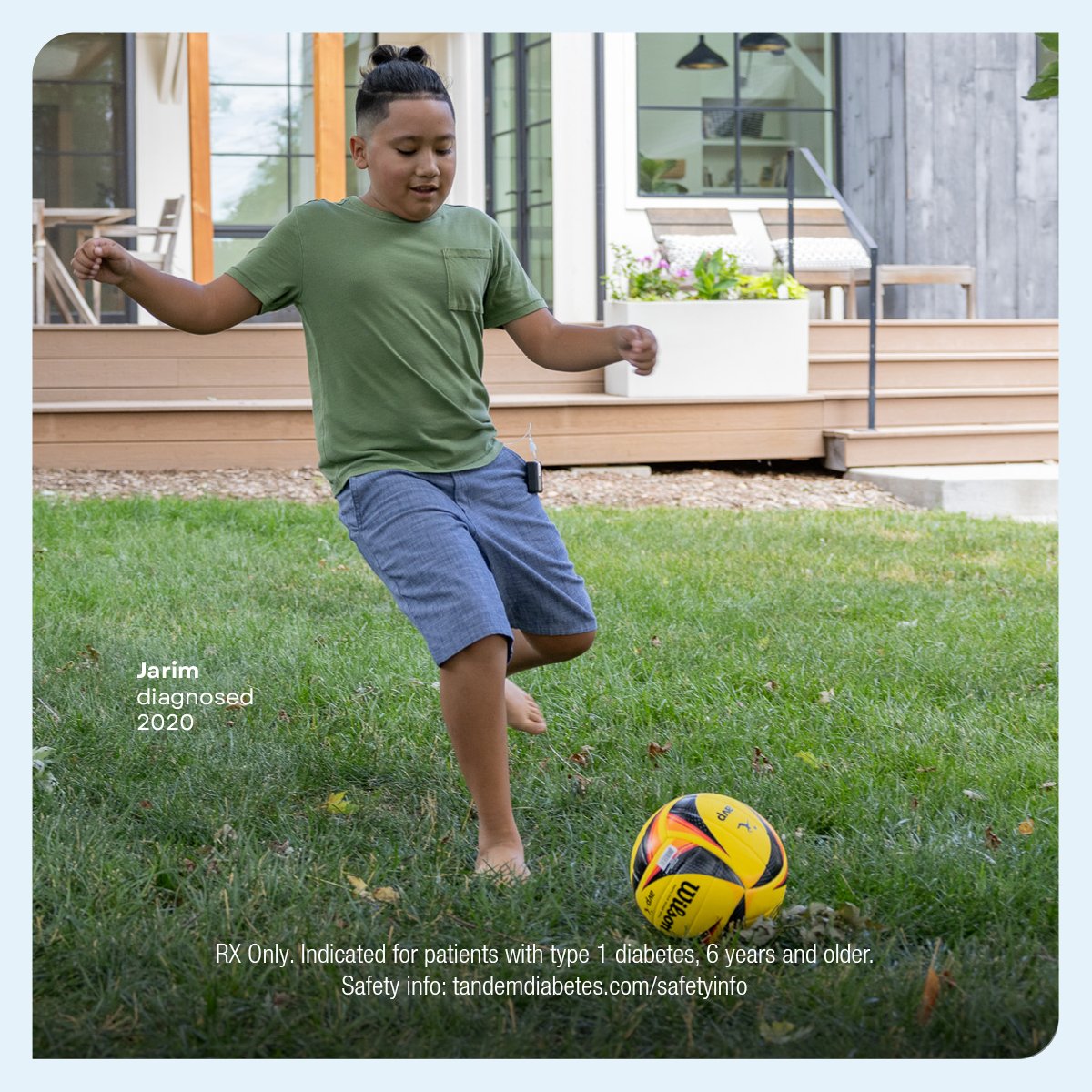 TandemDiabetes's tweet image. Big moves, little moves, every body moves. Learn more about the impressively small Tandem Mobi automated insulin delivery system and start discovering how Tandem Mobi moves every body. #TandemMobi #TandemDiabetes #ControlIQ

RX ONLY. For Type 1 ages 6+. WARNING Do not use