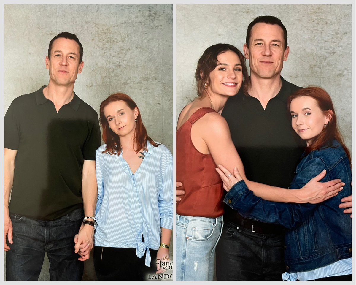 It was lovely to meet you @TobiasMenzies ! You’re a wonderful kind human being. Thank you for coming to #LandCon6 ! Hopefully we meet again 🫶🏻🧡
#Outlander