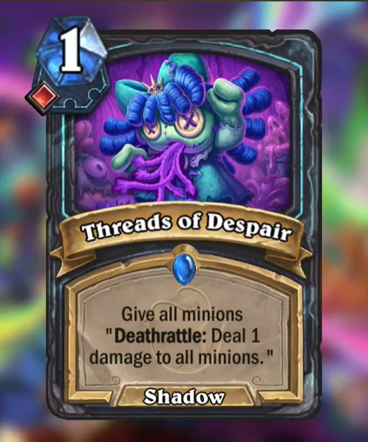 Gonna need this card deleted and a personal apology from the team tbh 😡 1 mana Twisting Nether calm down d00d... 💀