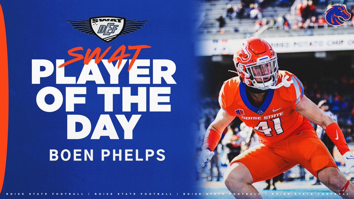 CoachCollins46's tweet photo. The group of @BoenPhelps @mattwagner648 and @ColeMiller31 were DEF all spring! They are the SWAT Players of the Day for Practice #14 #BleedBlue #BuiltDifferent #SWATOnTheReady https://t.co/flp2VwlKKv