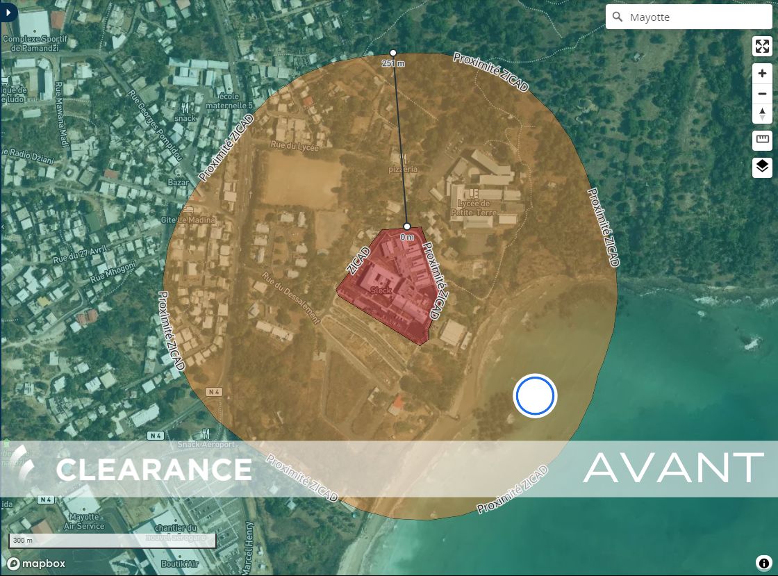 🚨 [MISE À JOUR] Désormais, la zone de proximité de ZICAD s'étend jusqu'à 1 km !  Plus de visibilité, plus de sécurité pour vos vols avec #Clearance ! 💡 

#drone #voldedrone #ZICAD #drones #télépilote #dronepilote #pilotededrone #reglementationdrone