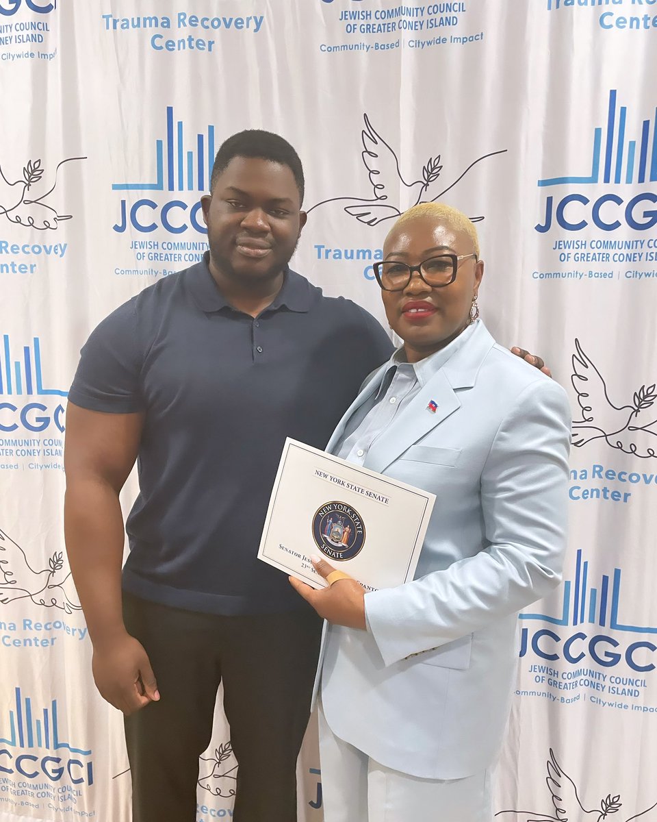 Welcome to the neighborhood, JCCGCI Trauma Recovery Center! Congratulations on your Grand Opening! Excited to see Dr. Louis and her team make a difference in our community with their invaluable resources. Here's to healing and growth together!