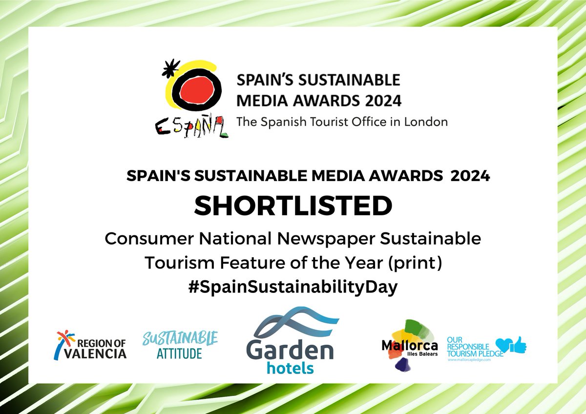 So honored to be shortlisted for the Sustainable Tourism Feature of the Year (Print) for my piece on my Spain's Tiny Wine Regions at #SpainSustainabilityDay awards by @Spain_inUK You can read it here: decanter.com/wine/hidden-sp… @wearelotuscomms