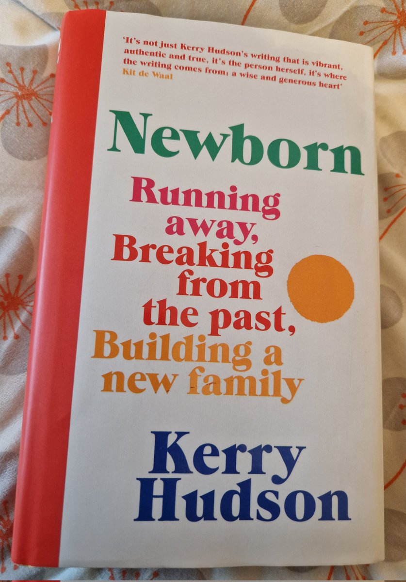 Just finished this @ThatKerryHudson I love how brutally honest you are. I also love all the references to food, although it became more significant and made me sad when you talked about spending so much of your childhood feeling hungry 😔