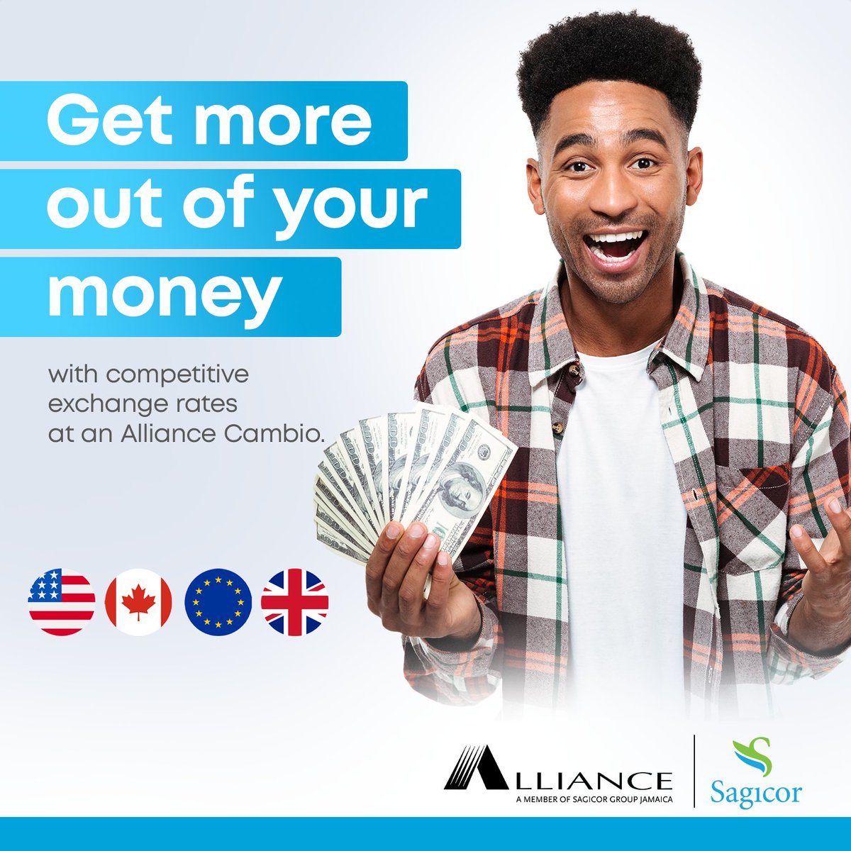 It's not just about saving; it's about maximizing every dollar. Dive into the world of smart exchanges today with Alliance! #SagicorJA #AllianceFinancialServices