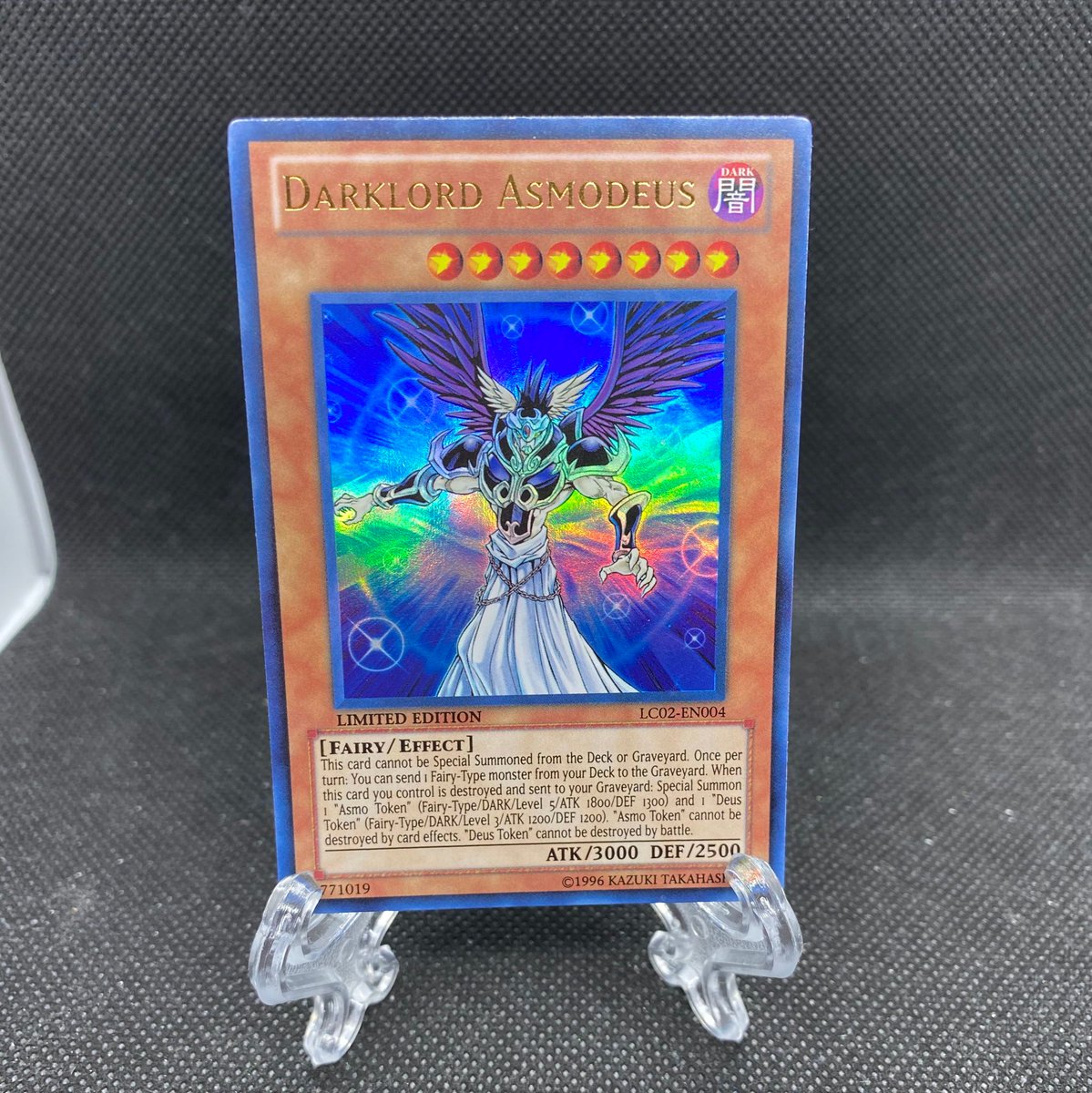 ***Holo Card of the Day ***

Darklord Asmodeus
LC02-EN004
Limited Edition
Ultra Rare
Near Mint Condition
We have 3 in stock.
Please Contact us to purchase.

#SandmansCardShop #YuGiOh #TradingCards #TCGPlayer #tradingcardshop #SCScardshop #yugiohsingles #Konami #SmallBusiness