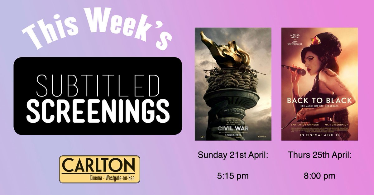 Our 𝐬𝐮𝐛𝐭𝐢𝐭𝐥𝐞𝐝 𝐬𝐡𝐨𝐰𝐢𝐧𝐠𝐬 are similar to any other movie showing we offer. Except for the subtitled words at the bottom of the screen to help those who struggle to hear. Book now > buff.ly/40FbjS2