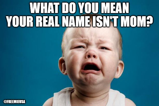 My name is mom lol!   😄😆😁

#momlifehumor #lol #babies #momandbaby #parenting #freemie