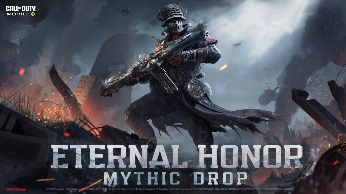 Bring the battle with you, literally ⛴️💥 The Mythic MG42 - The Campaign will be dropping in the Eternal Honor Mythic Drop on April 19!