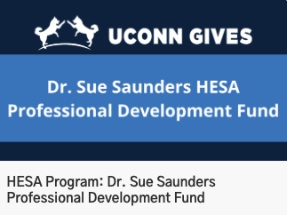Honoring Dr. Sue Saunders, this fund helps support professional development for graduate students in the HESA program at UConn. Please consider donating to the #UConnGives campaign. #HESAFund #StudentAffairs @UConnHesa brnw.ch/21wIUER