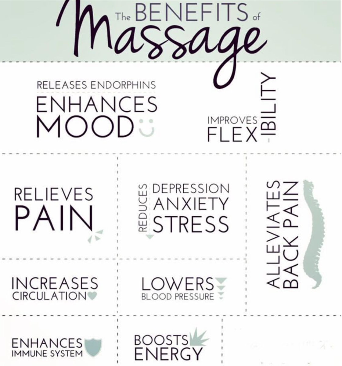 #didyouknow? The health benefits of massage #massage #touch #holistichealth #healthyliving #vegetarian #healthychoices #body #healthyfoodchoices #naturalmedicine #healing #healthyeating #didyouknow #healing  #massage