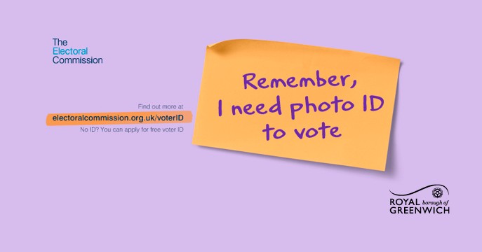 📣To vote in person in the Mayor of London and London Assembly elections on 2 May, you will need valid photo ID. 🆔 If you don't have a valid form of ID, register for a free Voter Authority Certificate (VAC) before 24 April at 5pm. Learn more: royalgreenwich.gov.uk/voter-ID