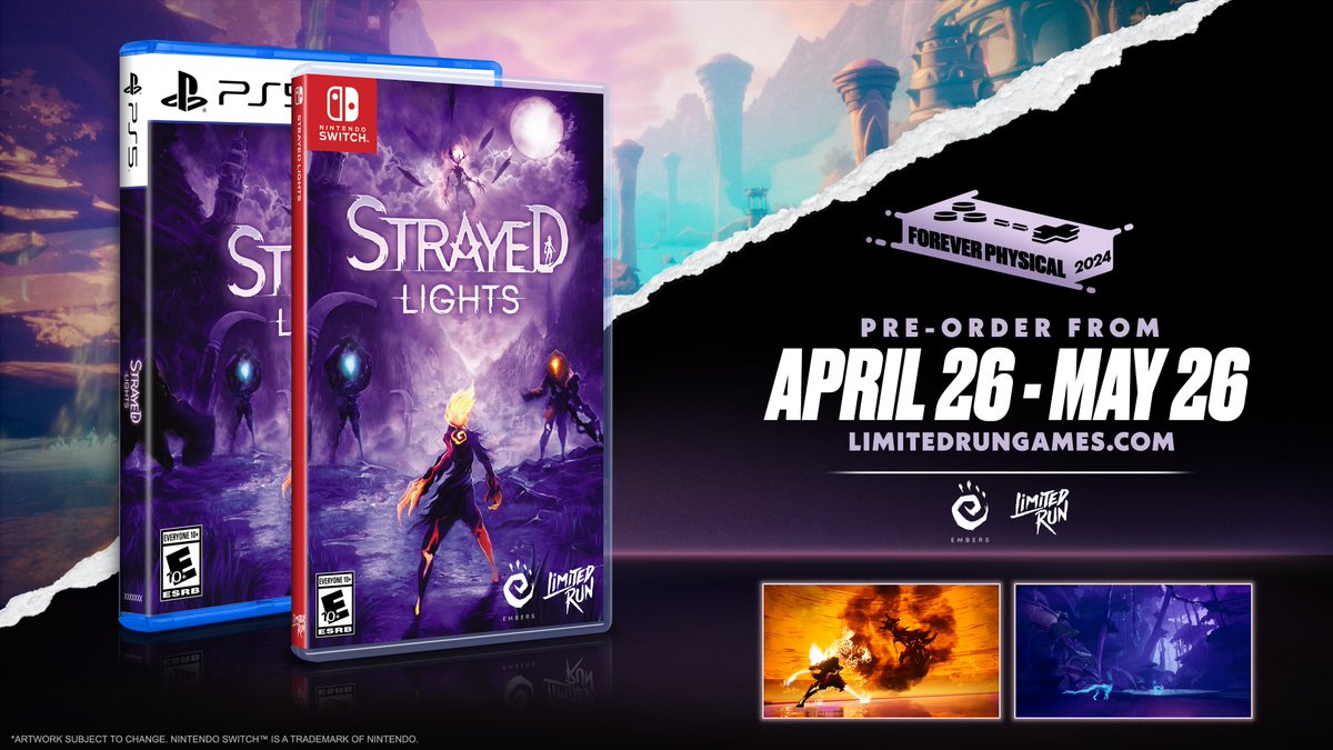 Experience an immersive action-adventure set in a wordless, dreamlike world of corruption and shadows... Strayed Lights opens for pre-order on Friday, April 26th! Learn more: bit.ly/3vVPfaY