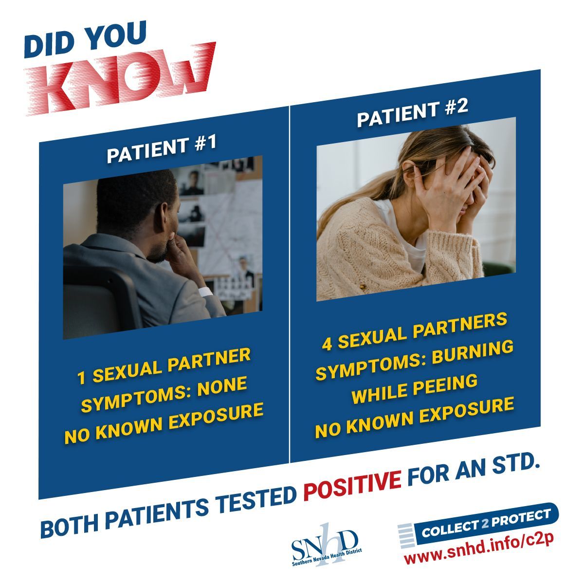 SNHDinfo's tweet image. #STIAwarenessWeek 
The only way to know, is to test. Know TODAY! Find a testing location near you: bit.ly/3ptbOgR ! #TalkTestTreat