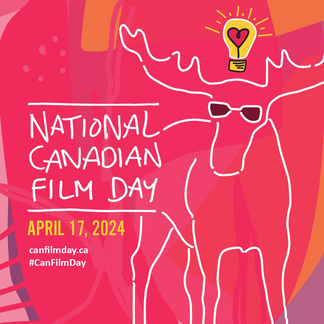 Today is the annual celebration of National Canadian Film Day! Join their coast-to-coast-to-coast party featuring Films that A.I. Could Never Make. #CanFilmDay