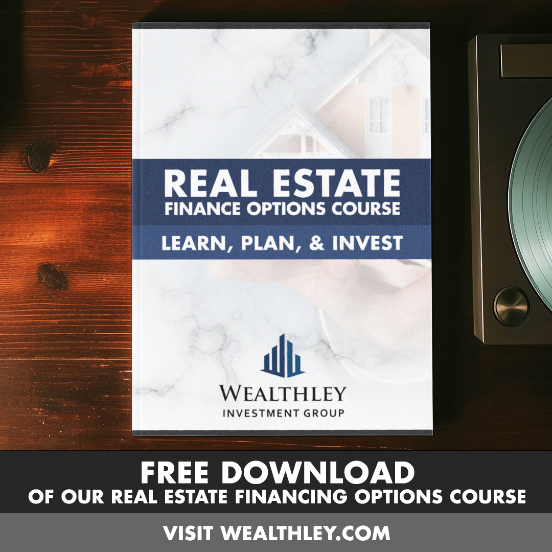 Visit us online at Wealthley.com to learn all about real estate investment. Download our free book to get started!

Visit Wealthley.com

#realestatefinance #realestate #commercialmortgages #investmentrealestate
