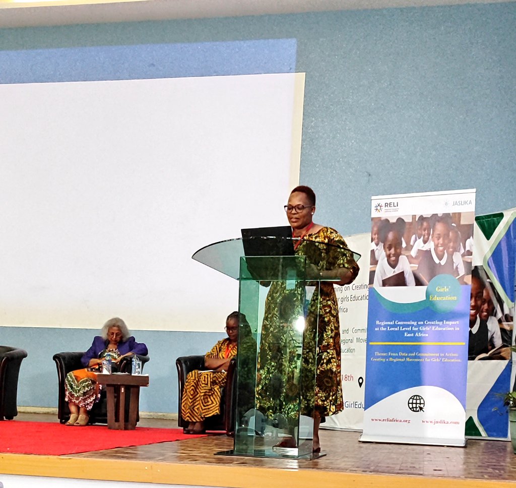 <a href="/MaggieLiviah/">Margaret Wawira</a>  the acting CEO of  the <a href="/ReliAfrica/">RELI Africa</a>  announces the launch of the Girls' education project which will bring together collaborators to continue advancing the gender particularly Girls' education conversation as a continuation of the Girl's education convening .