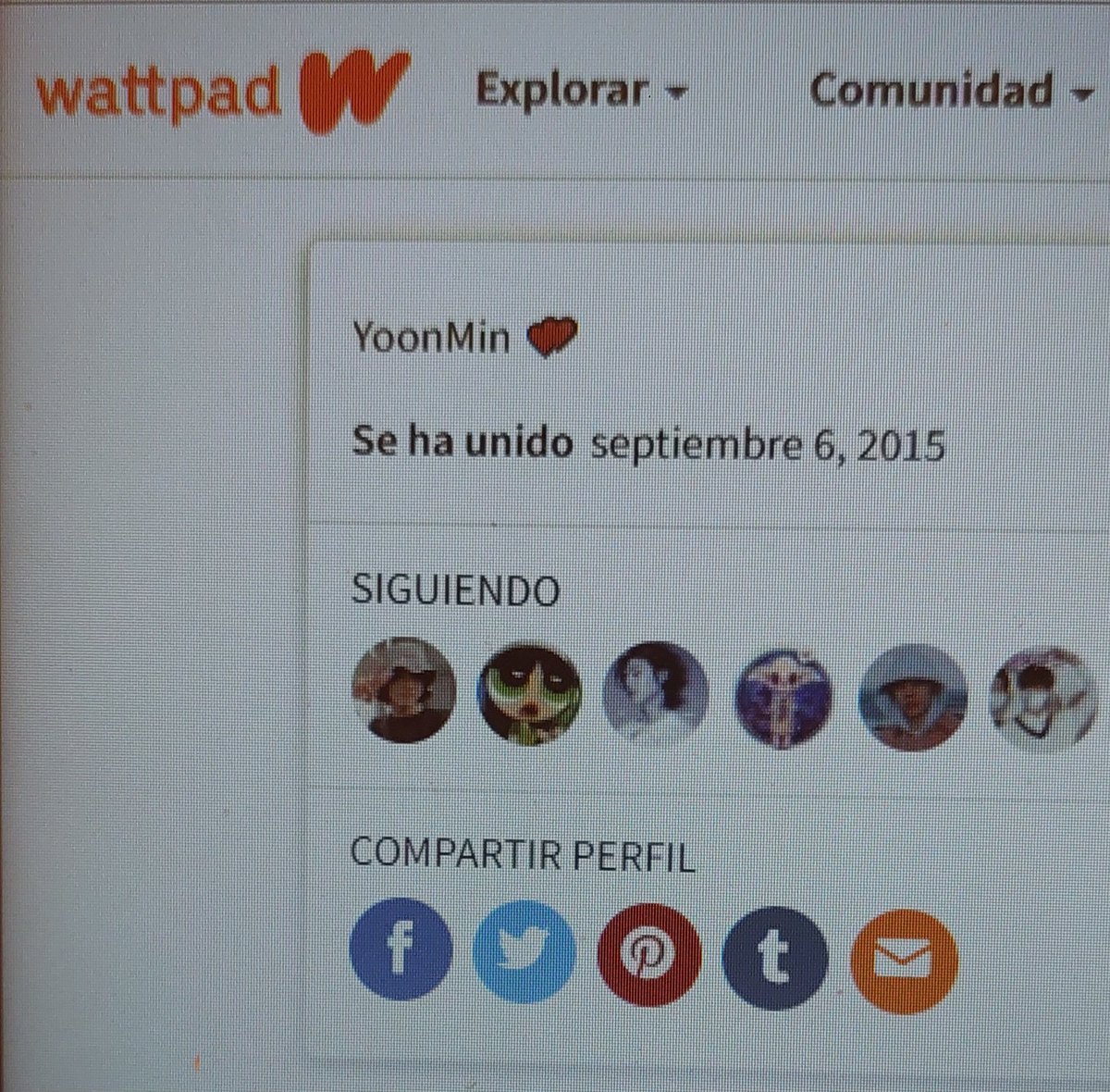 alku04's tweet photo. Mi vida social resumida en wattpad desde 2015 🫶🏼 https://t.co/Z1jimgol8f