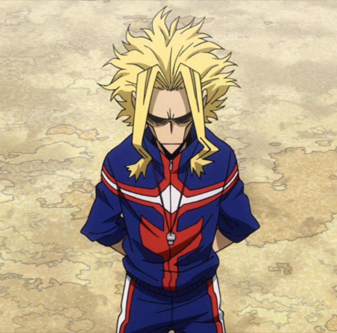 all might in his track suit makes me emotional. it's silly goofy but it also feels like his way of holding onto his identity as a hero after kamino.
