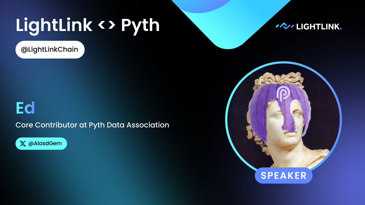 1/2 @AlasdGem from @PythNetwork will join our ecosystem Twitter Space on Friday!

The topic remains a secret, but with our upcoming LBP on @FjordFoundry, it's the perfect time to catch up with our partners from Pyth.

You won't want to miss this one. Set a reminder ⤵️
