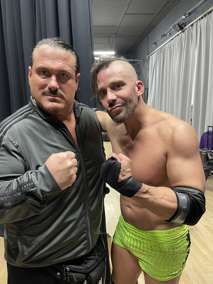 TheRealShreddZ's tweet photo. Not gonna lie. Was pretty cool having the opportunity taggin with #Ryno.
Earning a shot at the #ThrashWrestling championship. WINNING, then having the man beast hand ShreddZ the strap.
πͺπ½π
#Grateful #ThankYou #Surreal #ECW #WWE #TNA #ProWrestling #ShreddZ https://t.co/oWjFdLo2rb