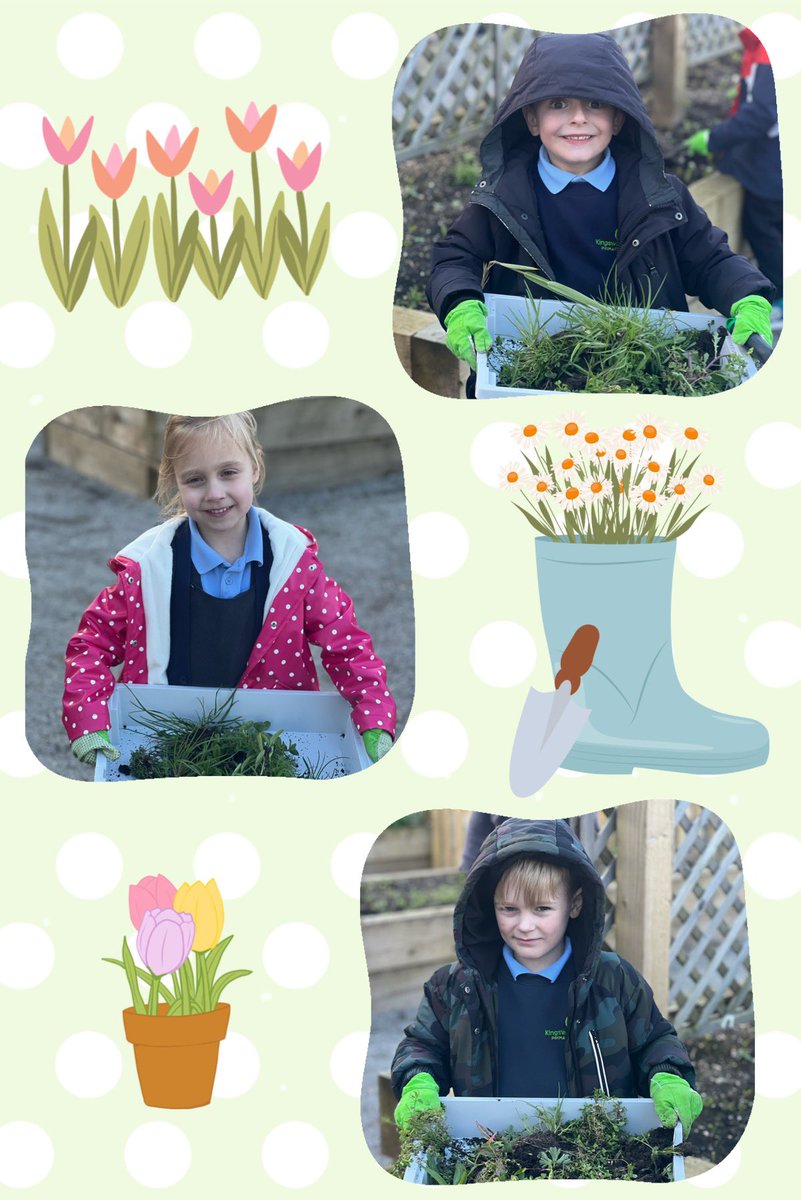 FlowerPatch_KWP's tweet photo. When we had finished we helped carry the weeds to the compost heap 👩‍🌾 #kingswoodparksfpk #flowerpatchkids @MissWalker_KWP @MissClayKWP @KingswoodParksP https://t.co/vnOWuutR5Z