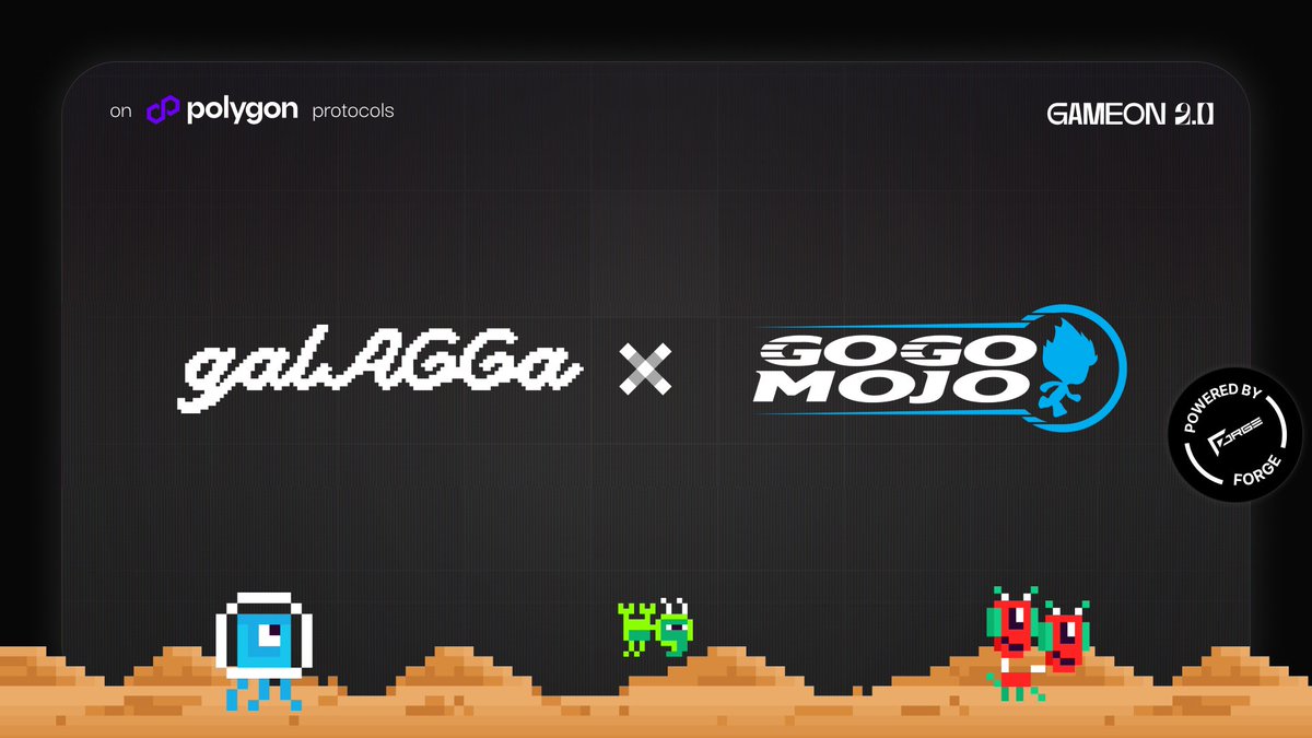 Tie those laces. Get ready to run. It's GAME ON with GoGo Mojo by @WeArePlanetMojo  

Powered by <a href="/Forge/">Forge</a>, the quest is full speed ahead! Tap in for our first solo quest, and find everything you need to grab those sweet sweet rewards in Discord.

forge.gg/home/featured-…