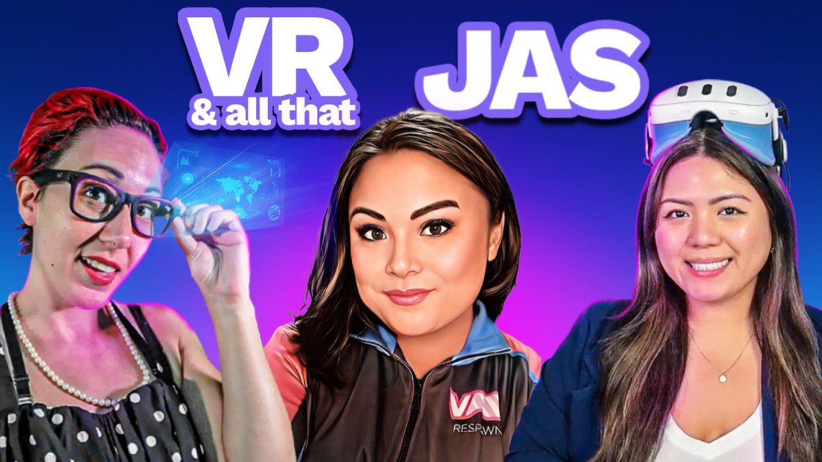 Hi 👋 We're back! Been a little busy but hopefully we can catch you up on everything we've been up to in the VR space while also chatting with the awesome <a href="/VRchazen/">Vivian Chazen</a> and the trajectory of #VR esports! 

See you tonight? 👉👈
youtube.com/live/Wi8x3r7E1…