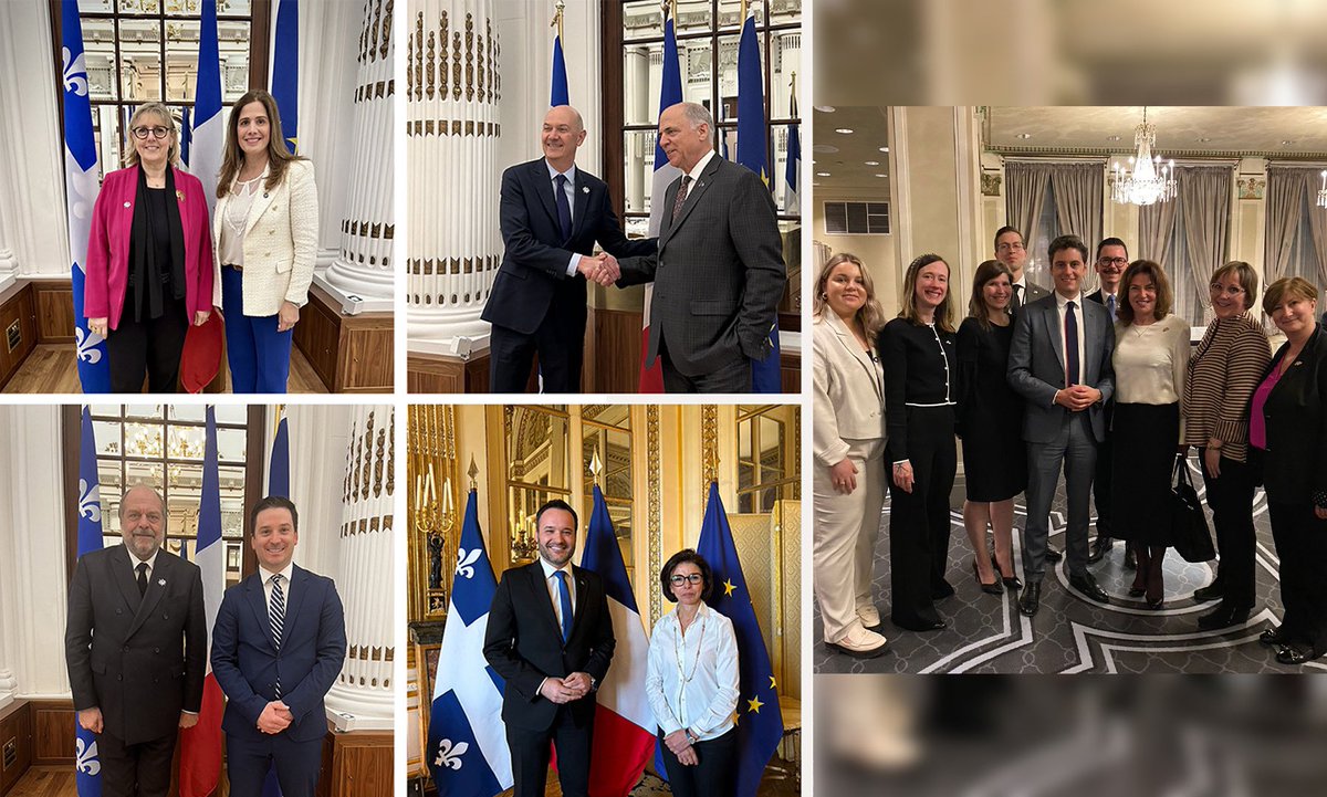mboisvert_dg's tweet photo. La semaine dernière, les plus hautes autorités politiques #FrQc ont montré la qualité des liens qui unissent leur nation.
@Quebec_FR reste engagée au développement de cette relation prioritaire pour le Québec et nos générations futures.
 
➡️ https://t.co/LjTnXqZrsm https://t.co/B90rMu1Jqk