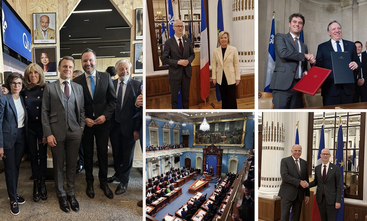 mboisvert_dg's tweet photo. La semaine dernière, les plus hautes autorités politiques #FrQc ont montré la qualité des liens qui unissent leur nation.
@Quebec_FR reste engagée au développement de cette relation prioritaire pour le Québec et nos générations futures.
 
➡️ https://t.co/LjTnXqZrsm https://t.co/B90rMu1Jqk