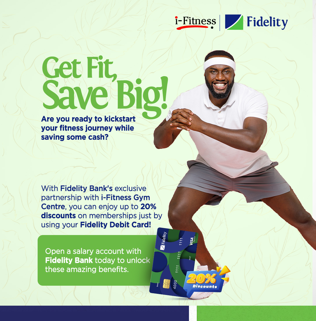 This is the perfect time to get that summer body! Get up to 20% off your iFitness Subscriptions when you pay with your Fidelity Debit Card. Open a salary account to unlock these benefits. Get started bit.ly/fidelity-salar… #SummerBodyLoading #iFitnessxFidelityBank