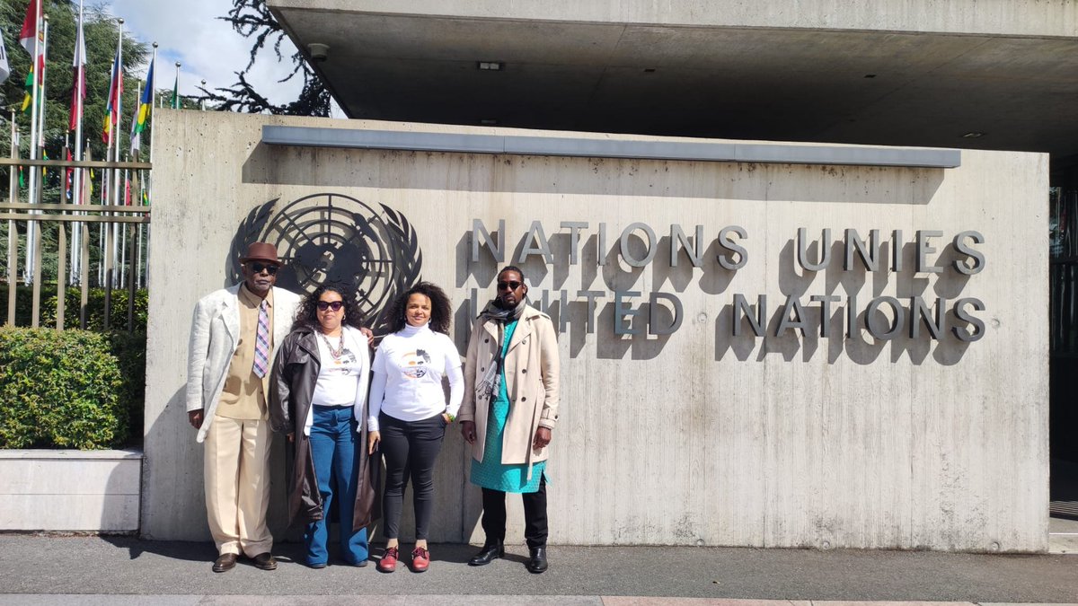 📢Cuatro activistas de #Cuba🇨🇺 participan en el Foro Permanente sobre las Personas Afrodescendientes que se celebra en Ginebra. 

Dialogan sobre el racismo estructural que afecta de forma diferenciada a mujeres, personas religiosas y defensoras de los DDHH en la Isla. #PFPAD