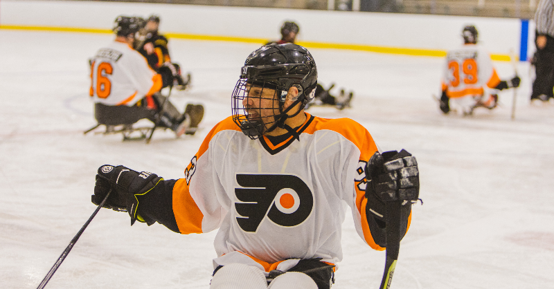 usahockey's tweet photo. The Toyota USA Hockey Sled National Championship begins tomorrow!

Over 1,080 players from around the country will compete for national championship honors in nine different tiers, including six adult and three youth classifications. #SledNationals