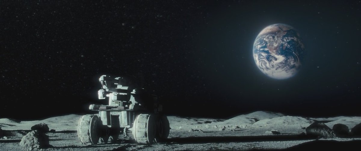 #Bales2024FilmChallenge
@bales1181
Apr18: someone gets high five
#Moon (2009) #DuncanJones
Excellent intimate science fiction film, shot at low cost with great craftsmanship with a vintage flavour. It is a powerful psychological drama on the theme of identity, loneliness,