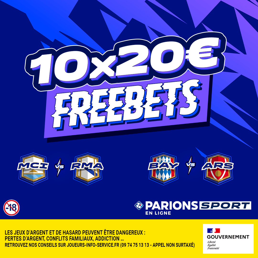 ParionsSport's tweet photo. ✨C'est déjà la fin des quarts de #LDC ! Comme à l'aller, on devrait voir des buts dans ces deux matchs. Mais combien dans le temps réglementaire ?

Pour jouer :
1️⃣ RT+Follow
2️⃣ Commente avec le nombre de buts dans le temps réglementaire + #ParionsSportxLDC https://t.co/SwkonzzxPw