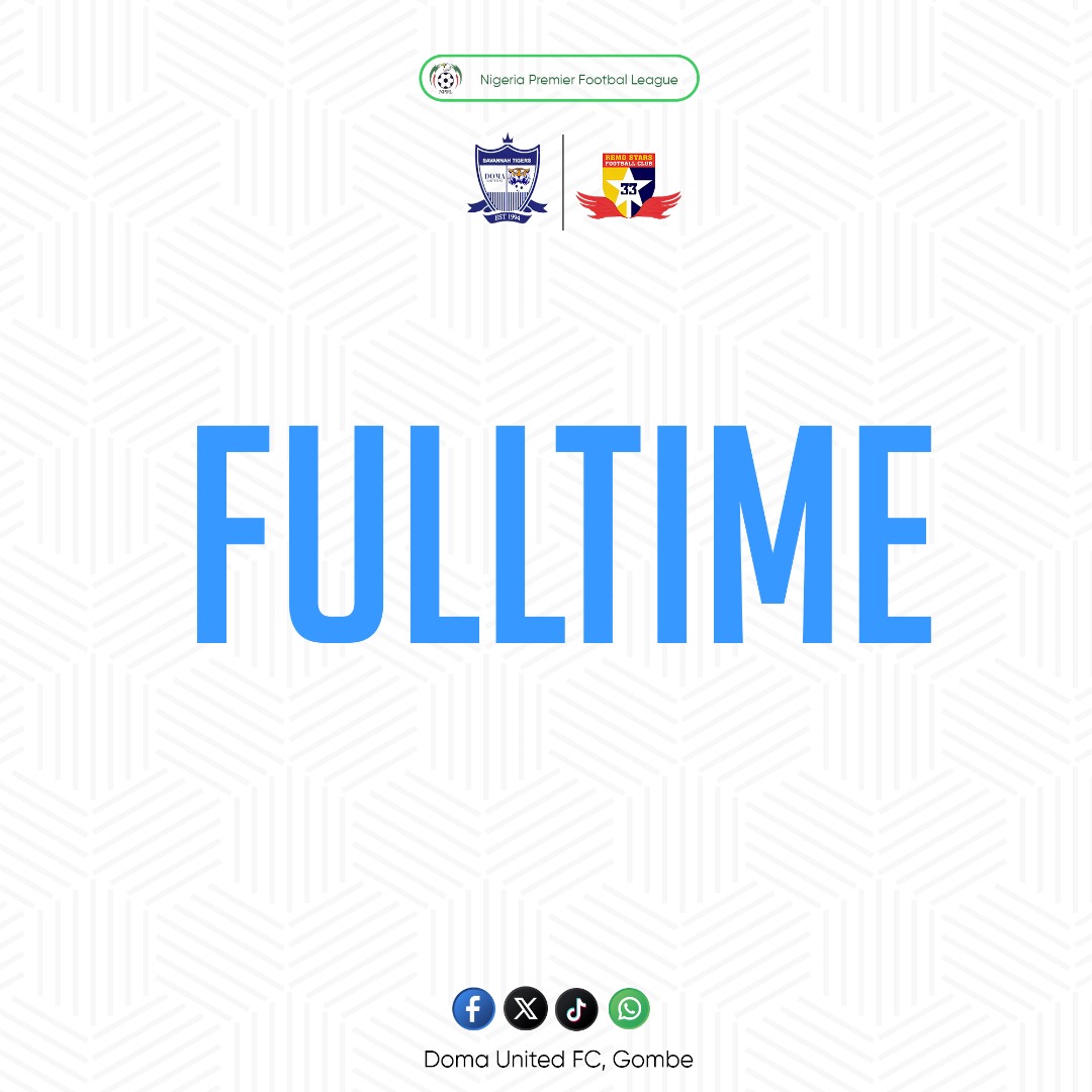 domaunitedfc's tweet photo. We share the points with Remo Stars.
Doma United 1-1 Remo Stars
#DOMREM | #DomaUnited https://t.co/C3ih94oq4v