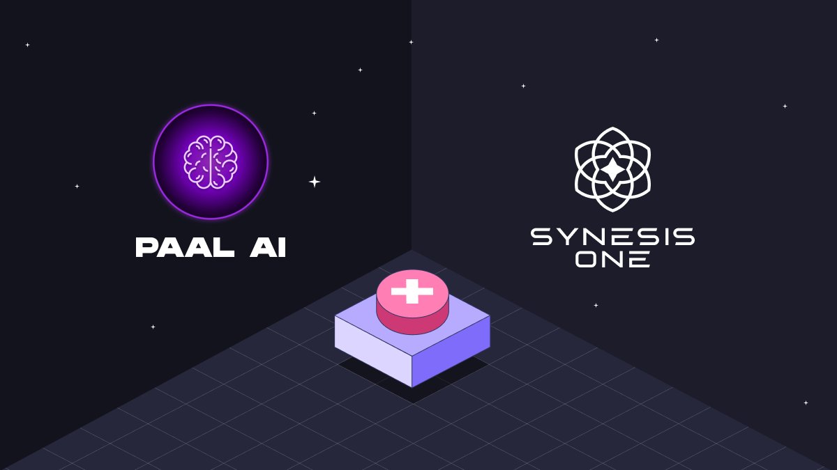 Synesis is excited to announce a collaboration with @PaalMind, a provider of personalized AI bots across multiple platforms! We believe we have a ton of synergies to explore together. Do be on the lookout for more news as we hash out more details on our long term collaboration!