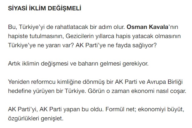 Ak Parti'nin yorumcu ve yol göstericilerinden biri işte bu.. Abdülkadir Selvi Böyle adamların varken düşmana ihtiyaç yok! Bahar gelecekmiş! Baharı görmeden yaz gelir geçer....